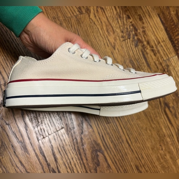 Chuck 70 Vintage Canvas in Parchment/Garnet/Egret - Picture 8 of 14